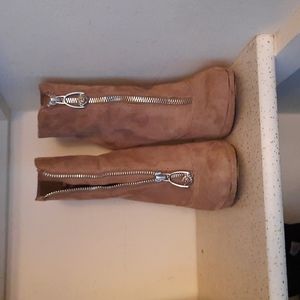 Anne Klien Suede ankle boots